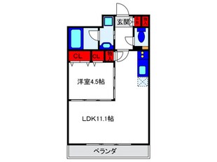 曽根ガ－デンテラスの物件間取画像